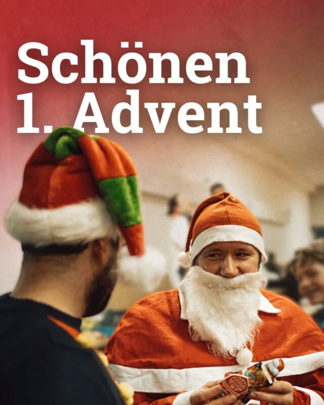 Wir wünschen Euch einen schönen ersten Advent mit euren Familien ❤️🤍🧑‍🎄