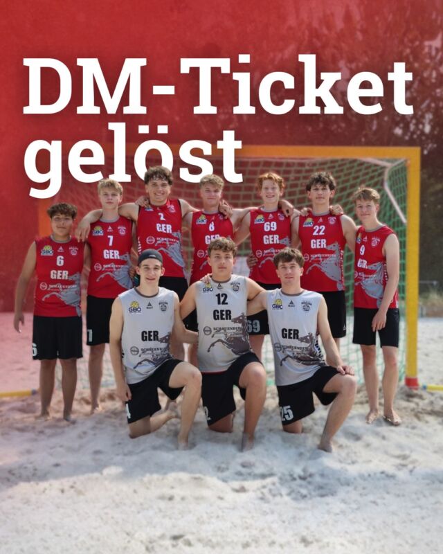 2. Platz in Hamburg – DM, wir kommen!
Mit einem klaren Ziel vor Augen – mindestens Platz 2 – reisten unsere Jungs zum letzten Beachhandballturnier Norddeutschlands nach Hamburg

Nach dem starken 3. Platz bei der Landesmeisterschaft konnten sie an diesem Wochenende noch einen draufsetzen und sich mit einer tollen Mannschaftsleistung den 2. Platz sichern. Damit sollte auch die Qualifikation für die Deutsche Meisterschaft in Geislingen an der Steige geschafft sein. 

Auch wenn wir uns den Sierra Füchsen erneut geschlagen geben mussten, nehmen wir genau diese Spiele als wertvolle Erfahrung mit. Jetzt heißt es: an den letzten Stellschrauben drehen, hart trainieren und voller Vorfreude auf die Deutsche Meisterschaft blicken! 

Herzlichen Glückwunsch, Jungs – wir sind stolz auf euch! 👏

#HSGVerdenAller #Beachhandball #RoadToDM #Teamwork #Beachseason Vize Hamburg GemeinsamStark